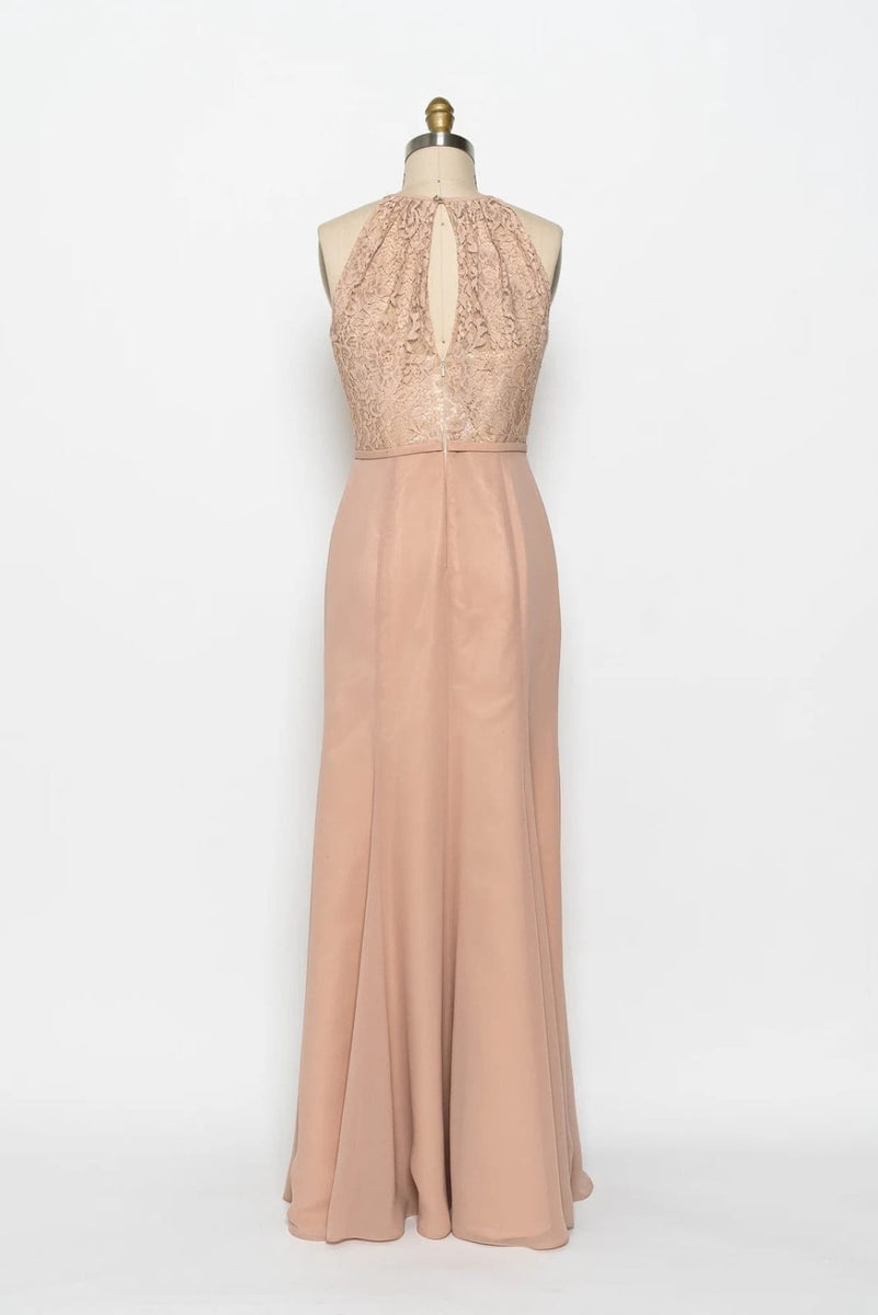 Apricot Bridesmaid Dress