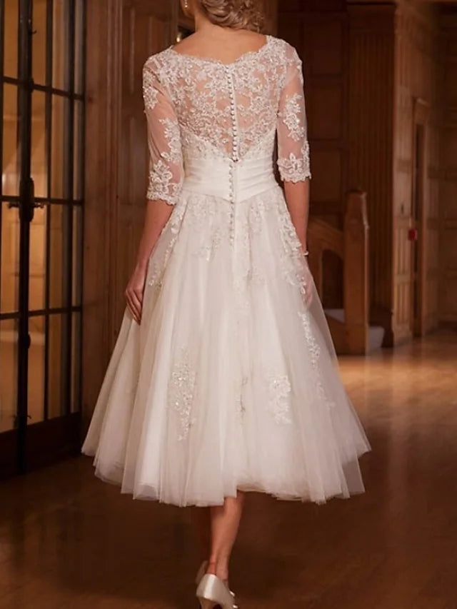 Mini Wedding Dress White Tulle Sparkly Bridal Shower Dress