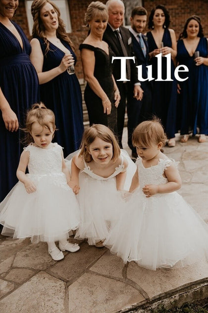 A-Line Illusion Neck Slit Sweep White Lace Chiffon Wedding Dress -  Princessly