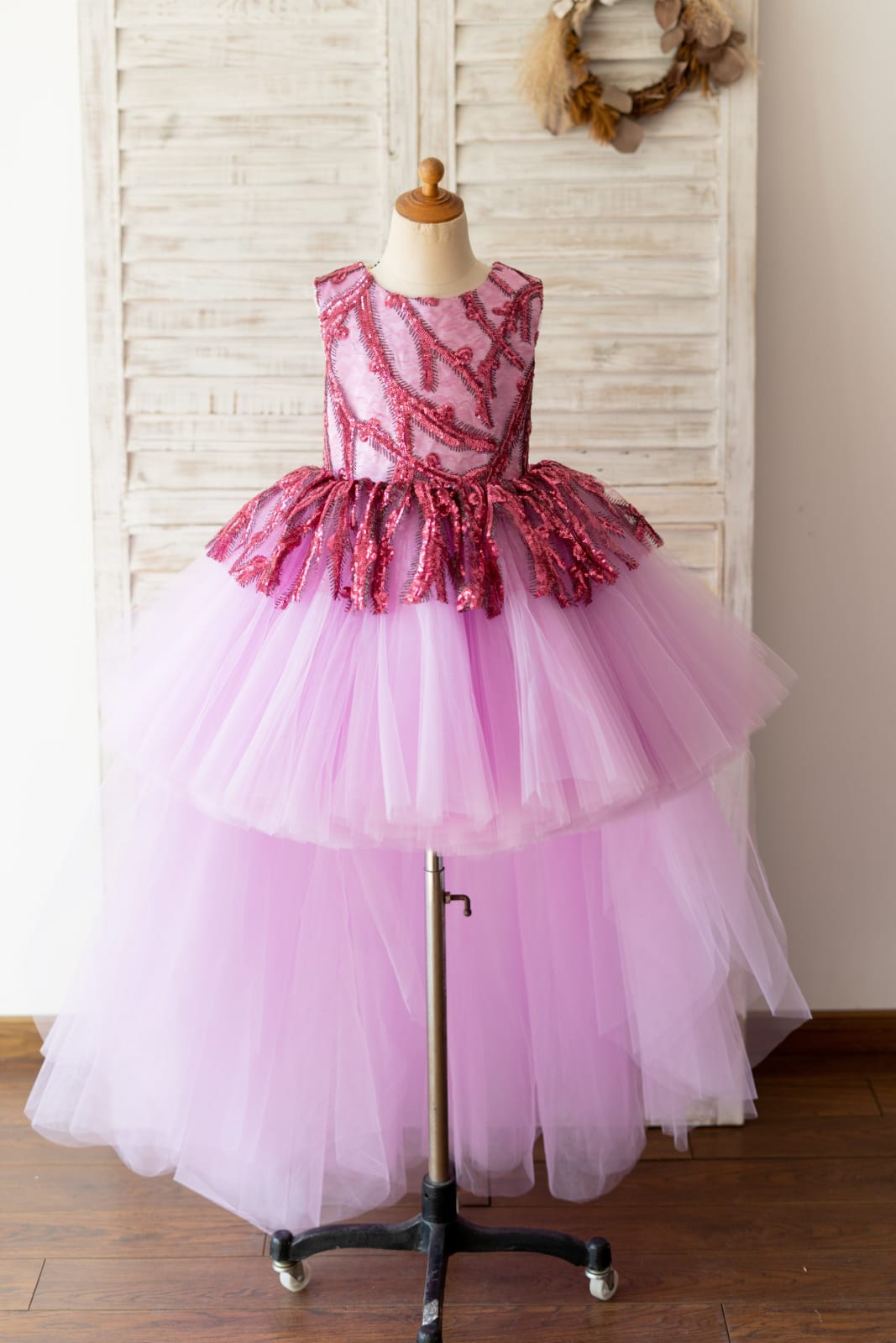 Vestido de festa de casamento princesa champanhe renda tule decote em -  Princessly