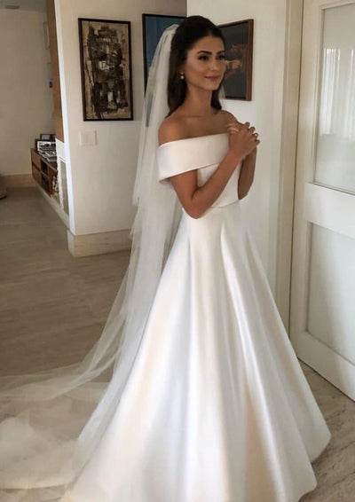 Floor-Length Wedding Dresses & Bridal Gowns