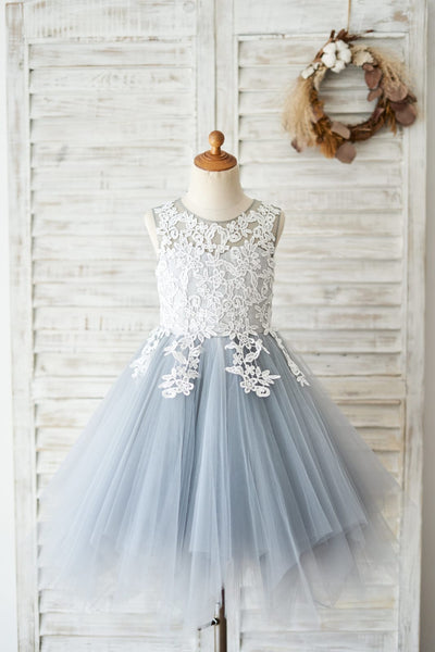 Bulk-buy Yc395 Children′s Wedding Dress Girls′ Lace Flower Girl Pomfret  Princess Dress price comparison