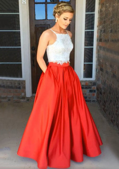 Square Neck Simple Long Prom Gown with Strappy Open Back – loveangeldress