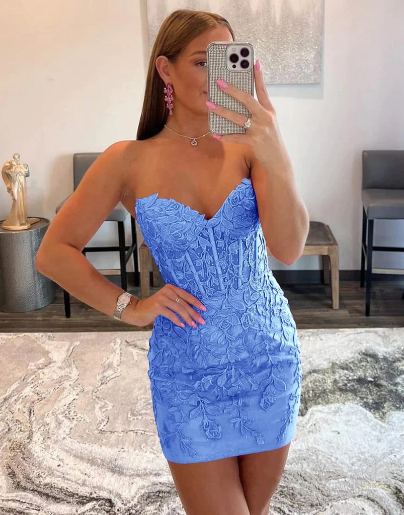 Sexy Cocktail Tight Dress For Teen Girls Short Party Dresses